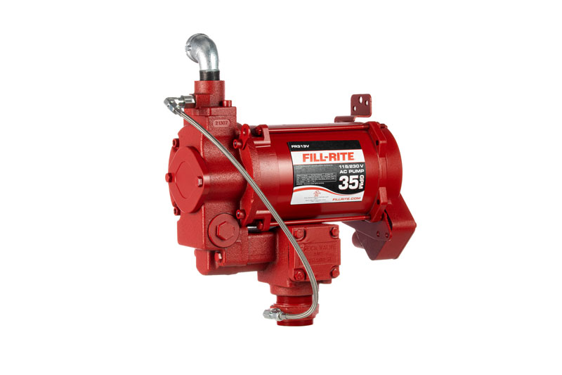 FR313V Remote High Speed 115/230 Volt Diesel Pump Delivers 35 GPM