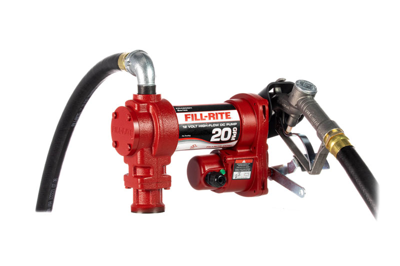 FR4210H 20 GPM 12V Pump, Hose, Manual Nozzle, Cord, Suction Tube
