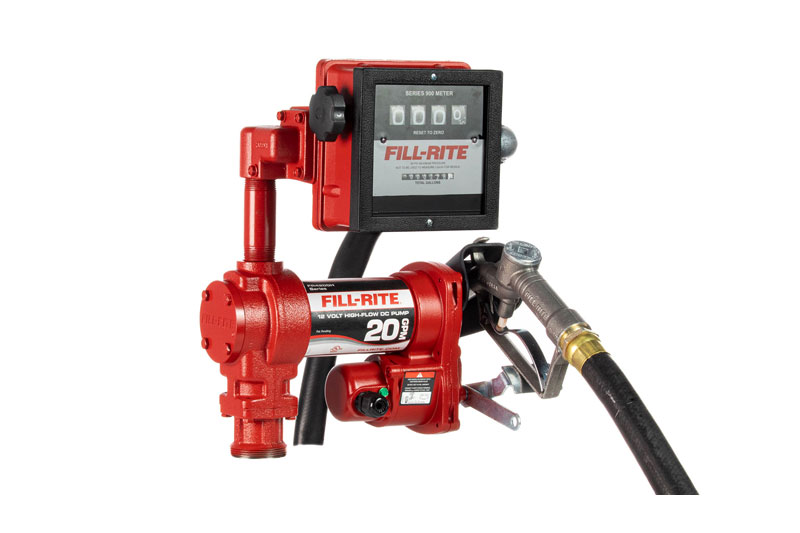 FR4211H 20 GPM 12 Volt Pump/Meter, Hose, Manual Nozzle