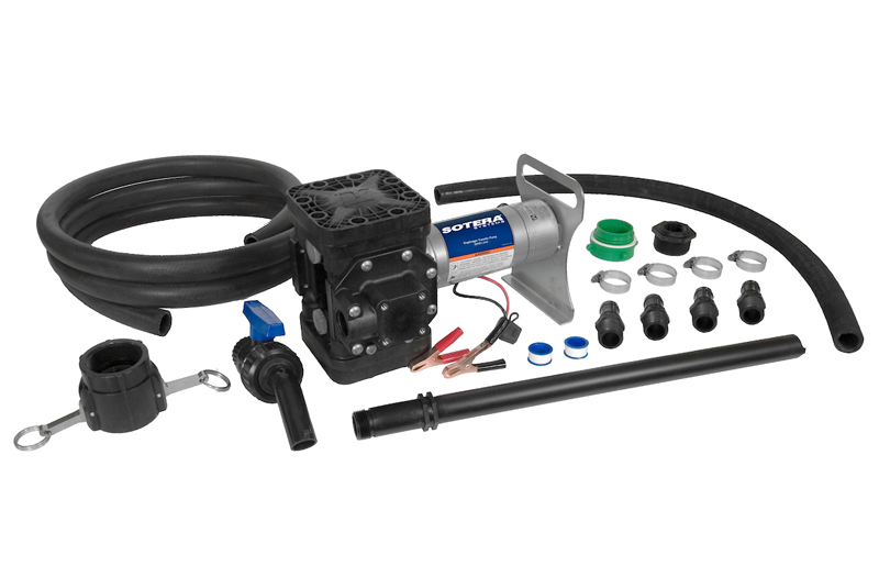 13 GPM 12V Diaphragm Chemical Pump Kit
