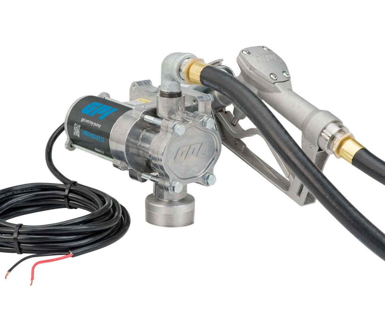 EZ-8 12V Lightweight Pump, Hose, Manual Nozzle & Cord 8 GPM