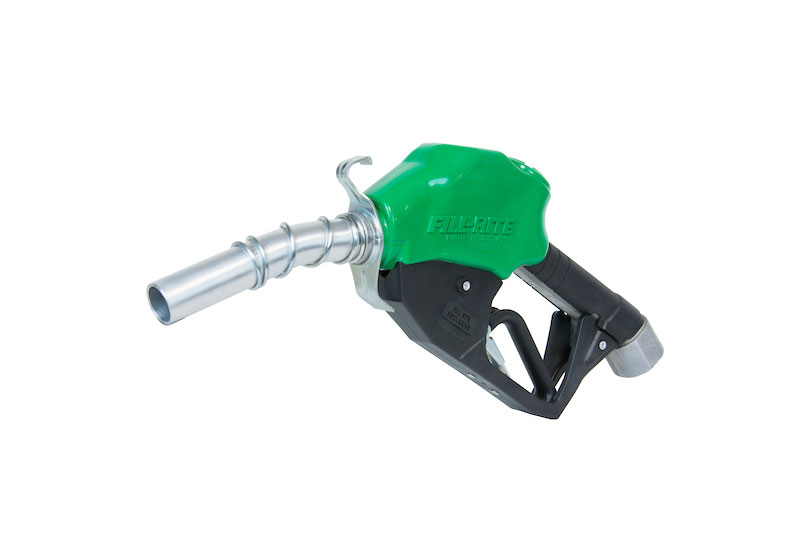 Auto Hi-Flow Nozzle W/Hook 1"