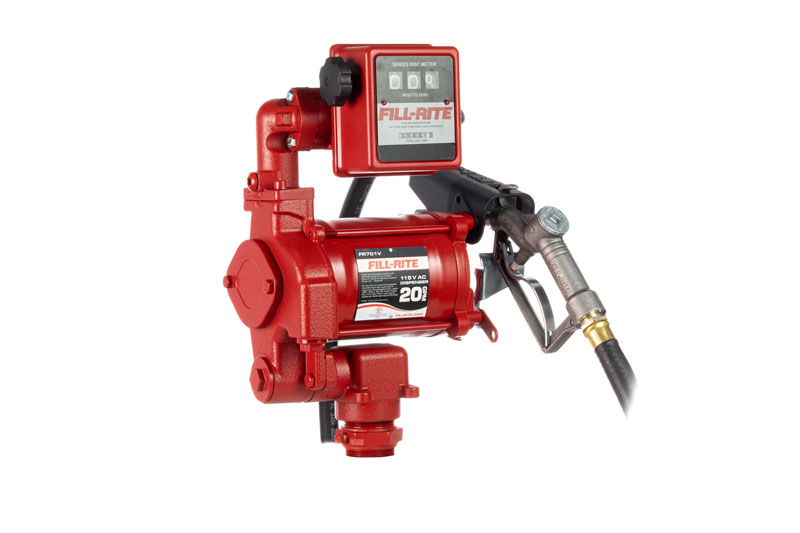 FR701V 20 GPM 115V Pump, Meter, Hose, Manual Nozzle
