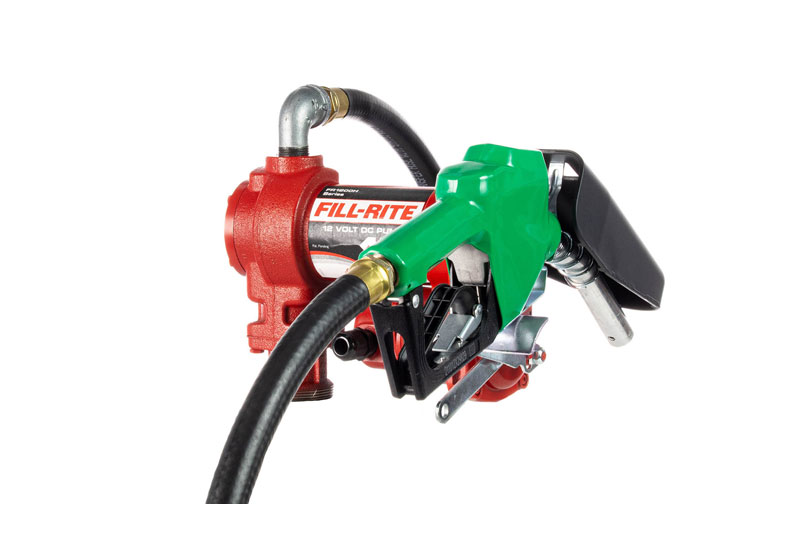 FR1210HA1 15 GPM 12V Pump, Hose, Auto Diesel Nozzle, Cord, Tube