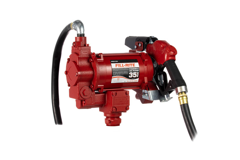 FR310VB 35 GPM 115/230V Diesel Pump, Hose, Auto Nozzle