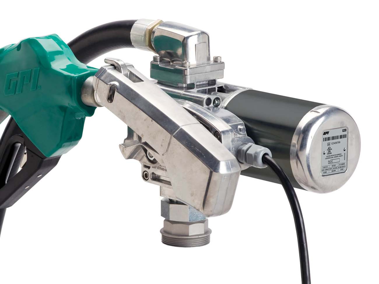 G20-012AD 20 GPM 12V Modular Pump, Hose, Auto Nozzle, Cord, Tube - Image 2
