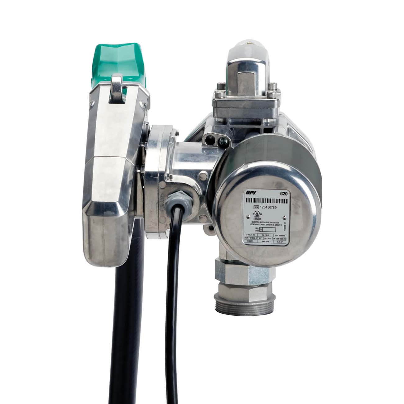 G20-012AD 20 GPM 12V Modular Pump, Hose, Auto Nozzle, Cord, Tube - Image 3