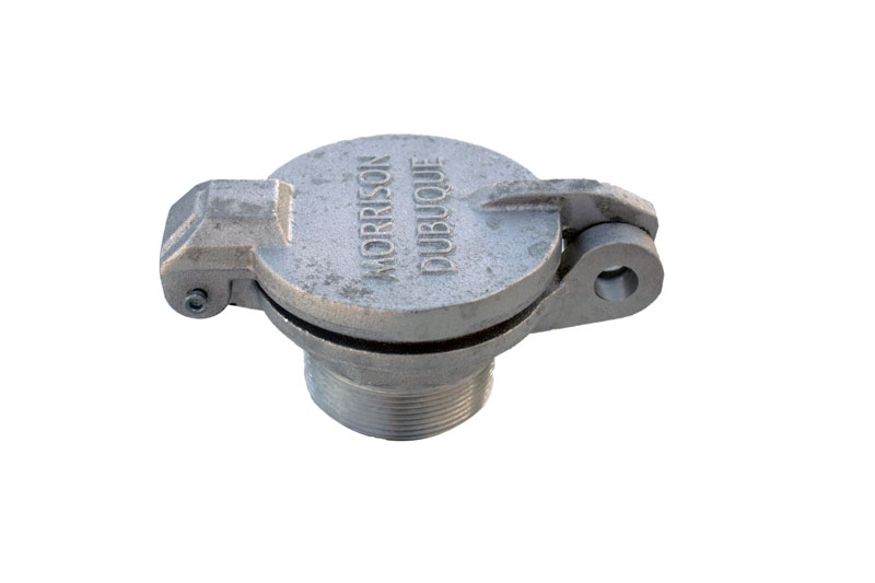 2" Aluminum Male NPT Flip Cap