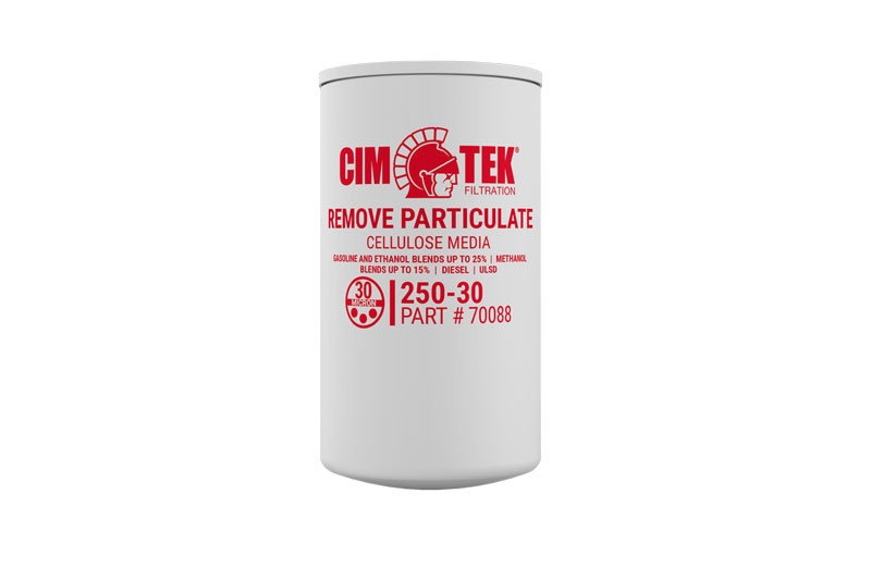 250-30 30 Micron Spin On Filter, 3/4" Less Drain 70088