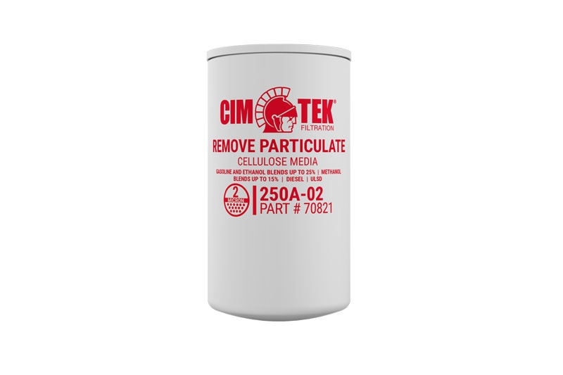 250A-02 2 Micron Spin On Filter, 1" Less Drain 70821