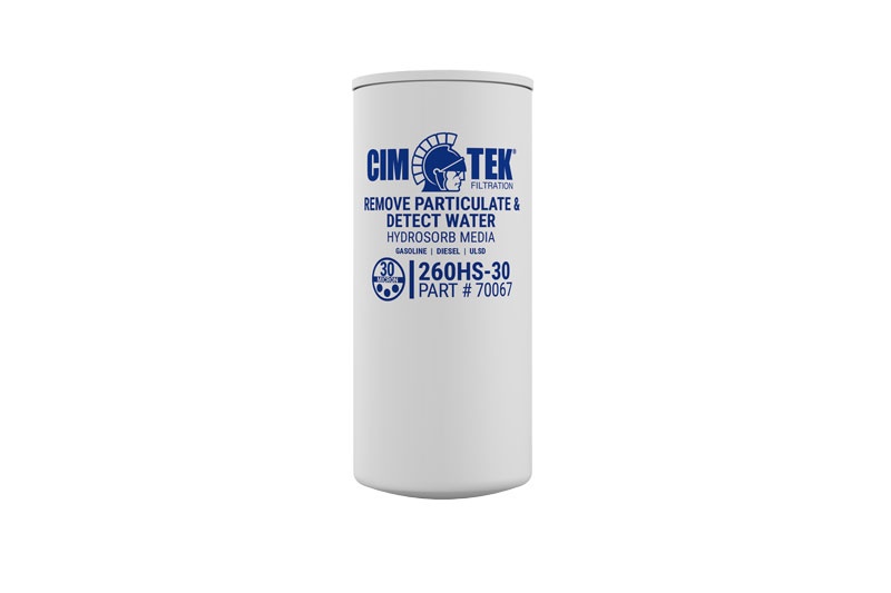 260HS-30 30 Micron Spin On Filter, 3/4" Water Detecting 70067
