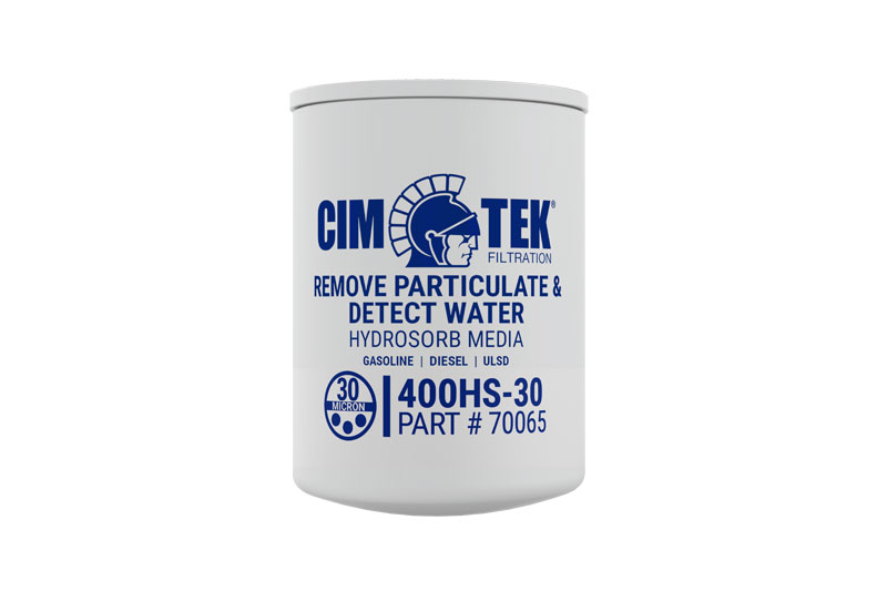 400HS-30 30 Micron Spin On Filter, 1" Water Detecting 70065