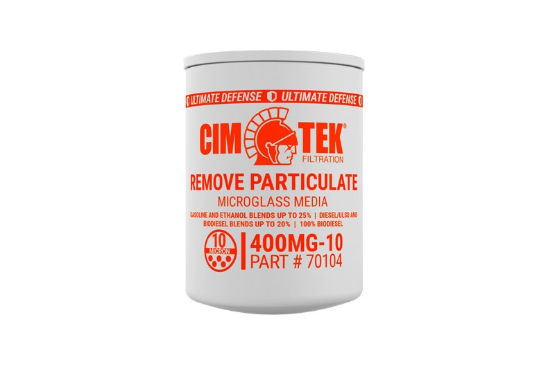 400MG-10 10 Micron Spin On Filter, 1" Multi-Fuel 70104
