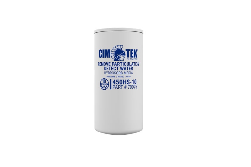 450HS-10 10 Micron 1" Filter, 8" Ext Length Water Detecting 70075