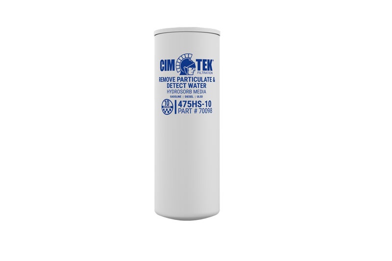 475XLHS-10 10 Micron 1" Filter, 10.5" Ext Length Water Detecting 70098