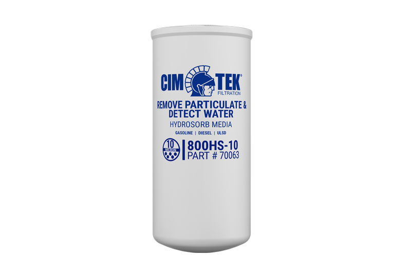 800HS-10 10 Micron High Capacity Filter, 1.5" Water Detecting 70063