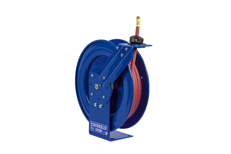 Grease Spring Rewind Reel w/1/4" X 25' Hose