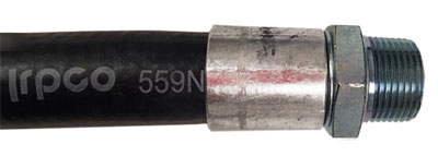 Steelflex Whip Hose 1" X 12" Whip Hose