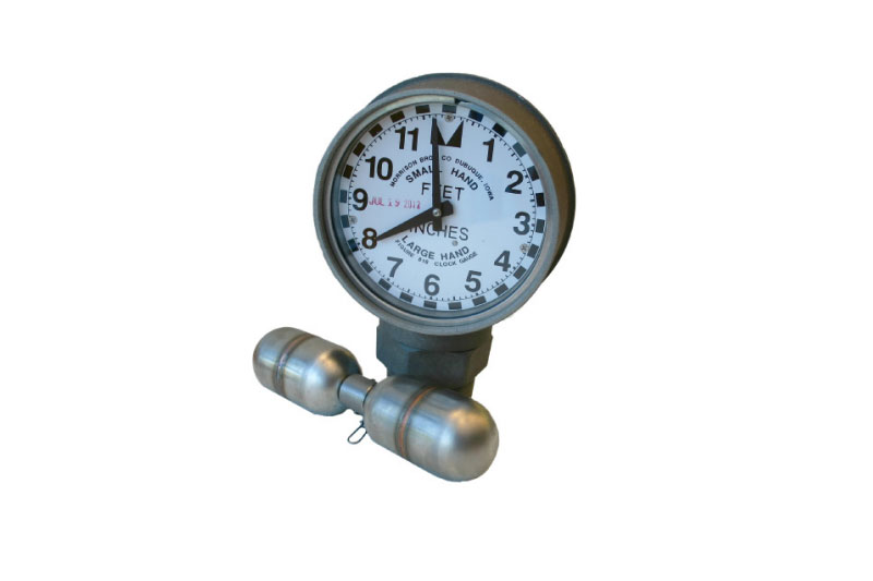 Clock Gauge With 2" Male NPT