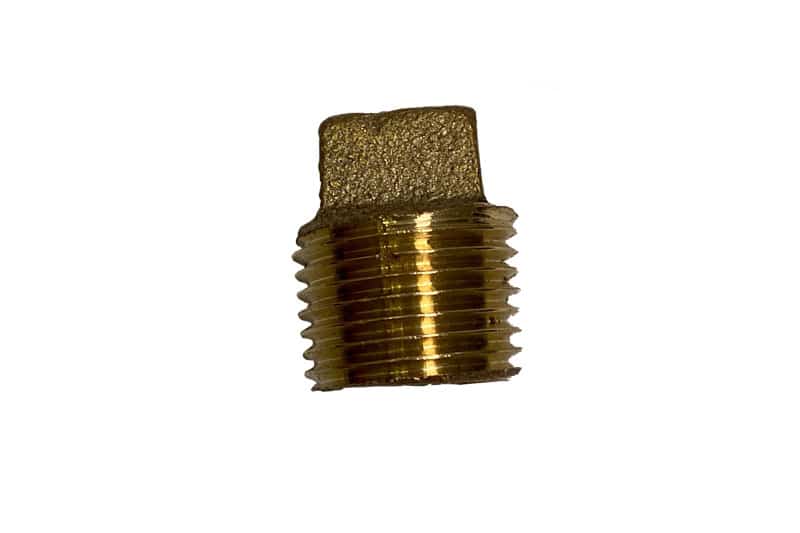 Brass Pipe Plug 1/2" Male NPT