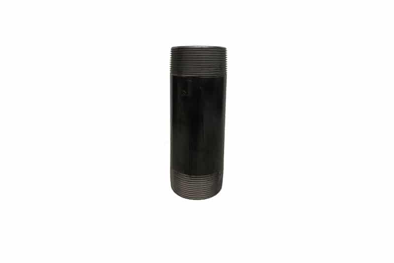 Black Iron Pipe Nipple, Various Sizes