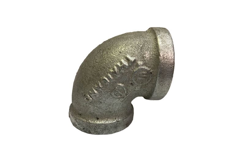 Elbow Coupler Galvanized, Various Sizes