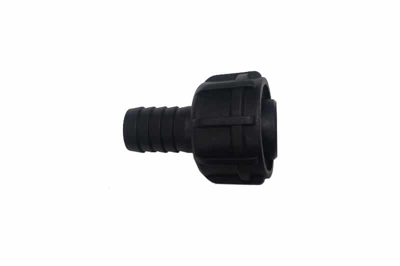 Poly Adaptor 1" Female BSP Thread To 3/4" Hose Barb