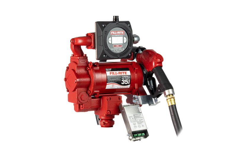 FR319VBP 35 GPM 115/230V Pump/Meter with Pulser, Hose, Auto Nozzle
