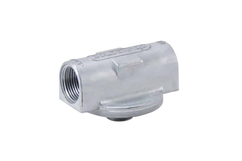 570 Top Cap Filter Adaptor 1" Ports, Fits 3/4" Filter