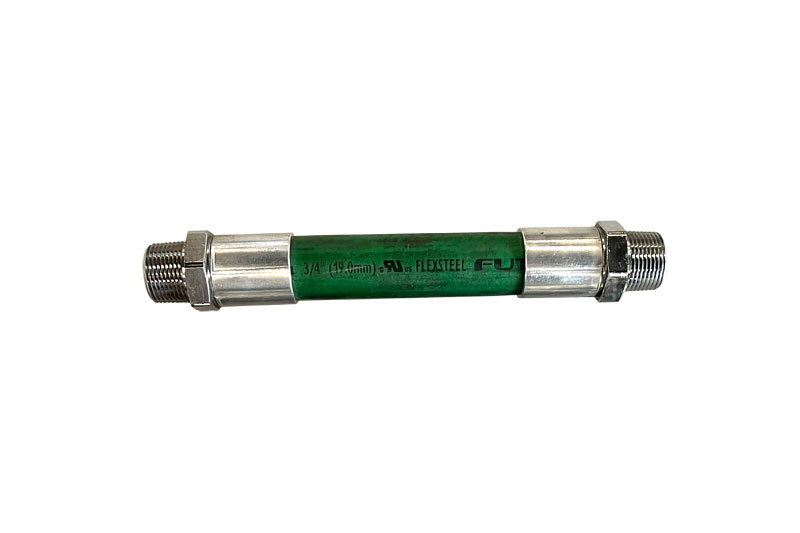 3/4" X 9" Green Whip Hose