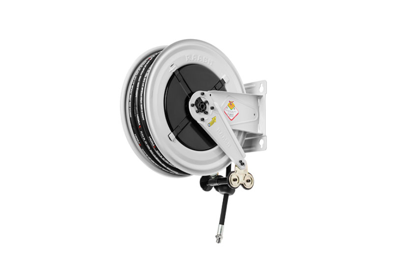 Spring Rewind Reel W/ 35' or 50' Hose
