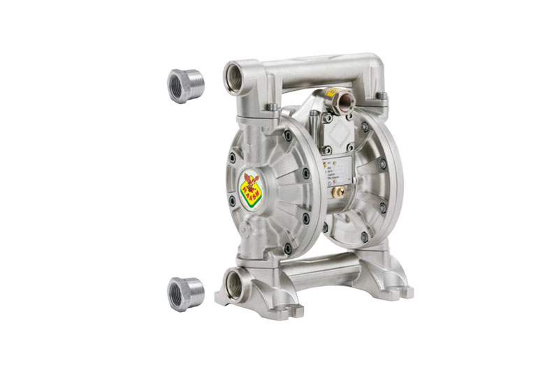 Raasm Air Operated Diaphragm Pump For New/Used Oil & Diesel 3/4" with 1/2" Bushings